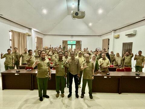 Pembinaan Pegawai oleh Kepala Bagian Keuangan, Kepegawaian, Organisasi dan Tata Laksana Sekretariat Ditjen Pengelolaan Hutan Lestari